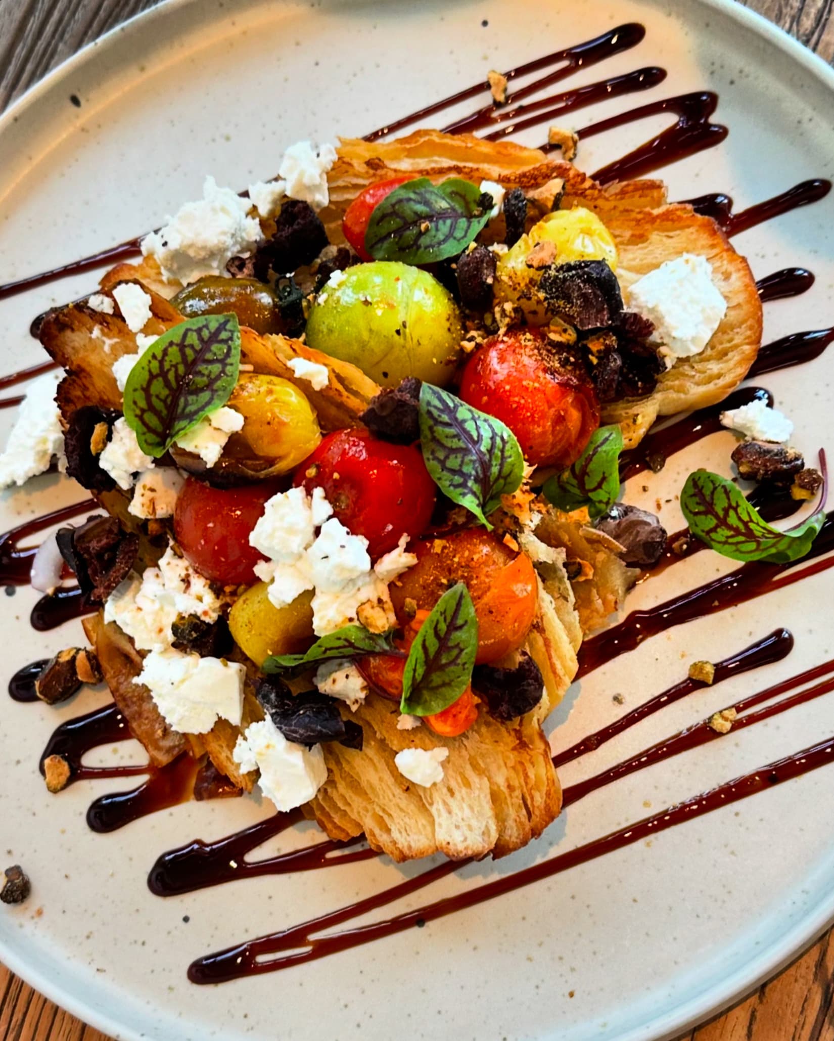 Tomato toast at The Boy & the Rose